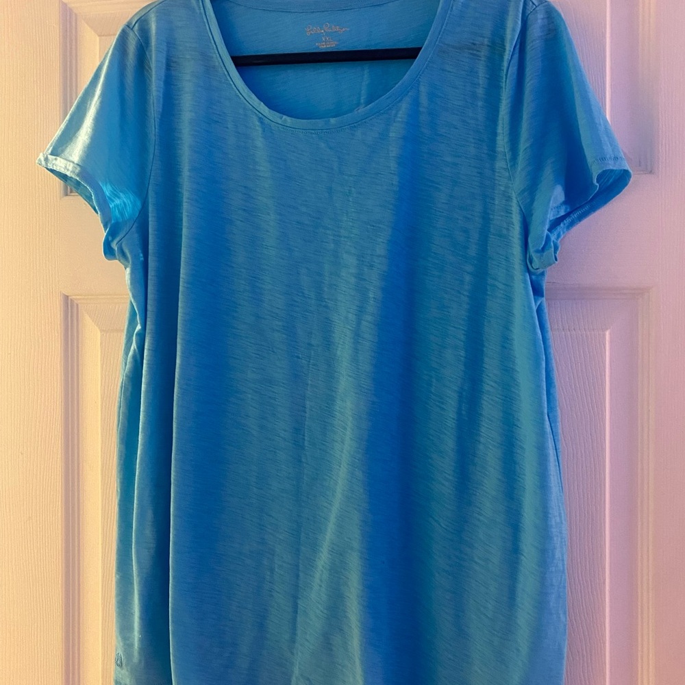 Blue Lilly Pulitzer Etta Top